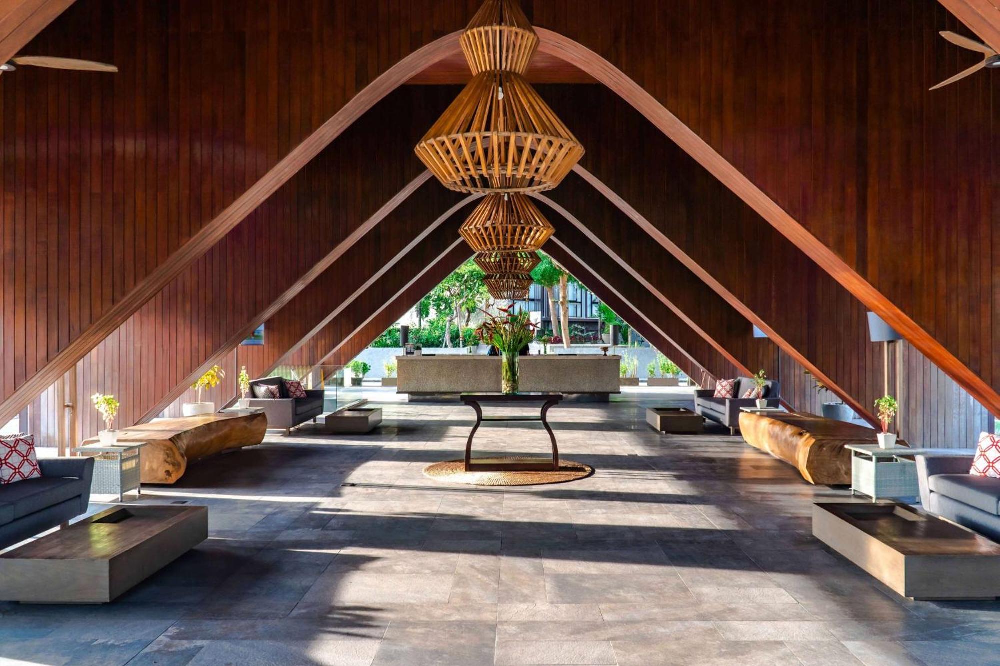 Wyndham Tamansari Jivva Resort Bali Siyut Экстерьер фото The lobby of the hotel